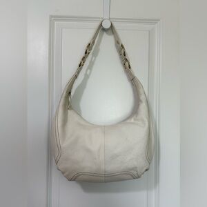 Stone Mountain Elegant Leather Hobo Shoulder Bag